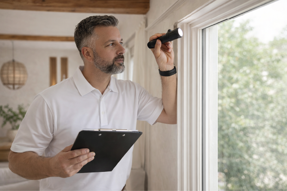 WITH NEST: Air leak detected - issue can be corrected for only a few hundred dollars.